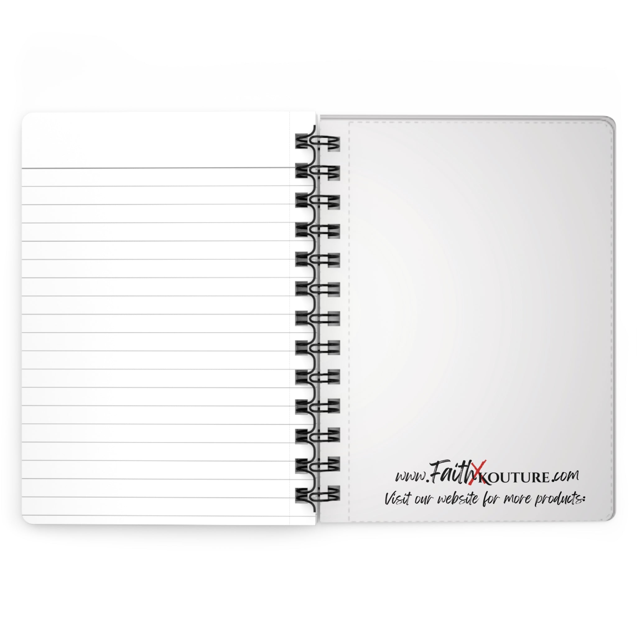 Faith Matters Spiral Journal — Inspirational Faith & Reflection Notebook