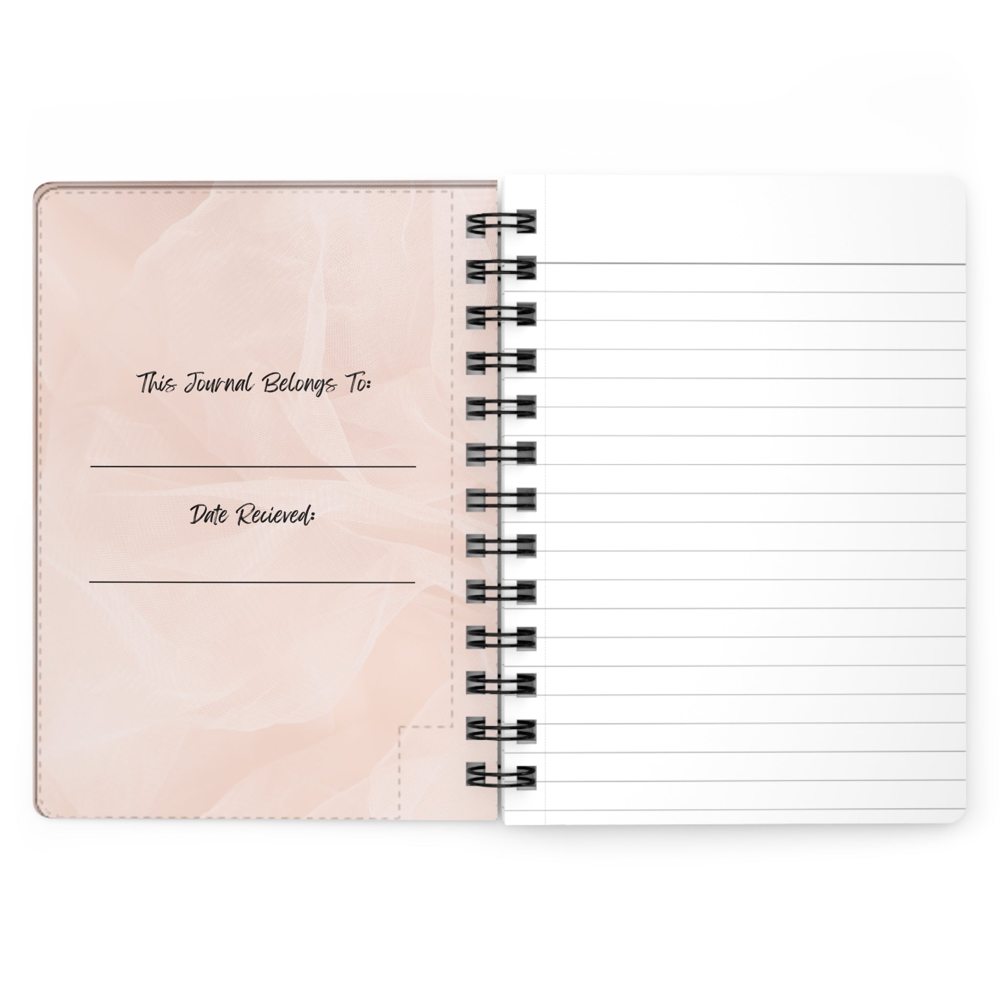 Spiral Journal — "Embrace the Time You Have Alone" Floral Reflection Notebook