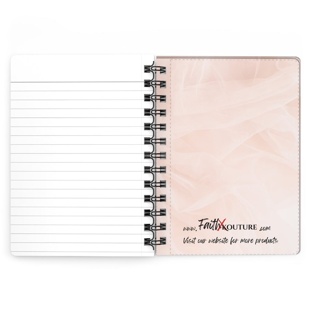 Spiral Journal — "Embrace the Time You Have Alone" Floral Reflection Notebook
